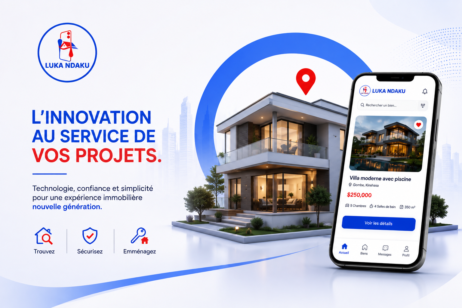 L'innovation au service de vos projets immobiliers à Kinshasa